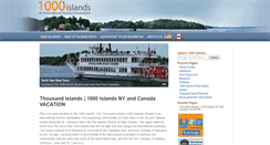 Desktop Screenshot of 1000islands.com